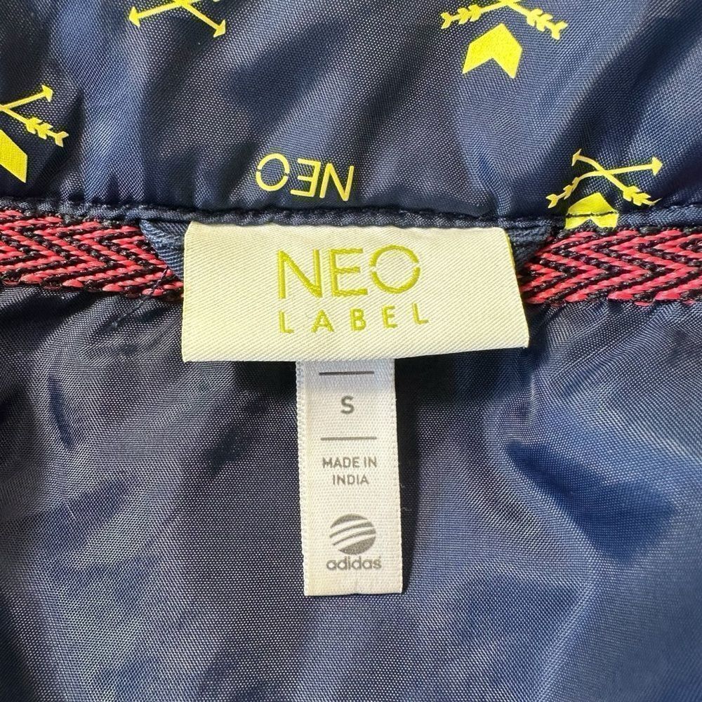 Adidas Neo Label Blue Embroidered‎ Winter Parka, Small - Picture 8 of 15